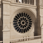 close up of 3d model used for the restoration of Notre-Dame Cathedral